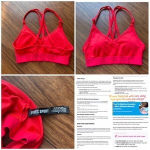 Pink Sport SEAMLESS LIGHTLY-LINED SPORTS BRA